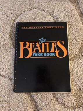 The Beatles Fake Book - Black Cover with Orange & Light Blue Logo